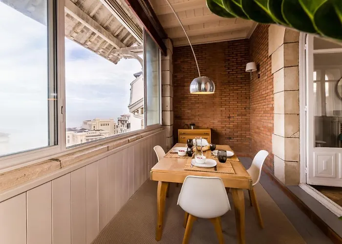 Lejlighed Coast Keyweek Duplex In The Center With Sea View Biarritz