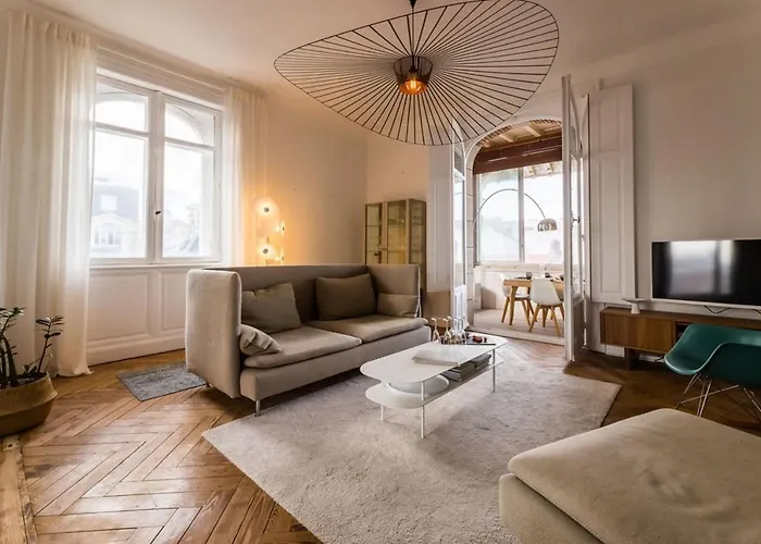 Lejlighed Coast Keyweek Duplex In The Center With Sea View Biarritz